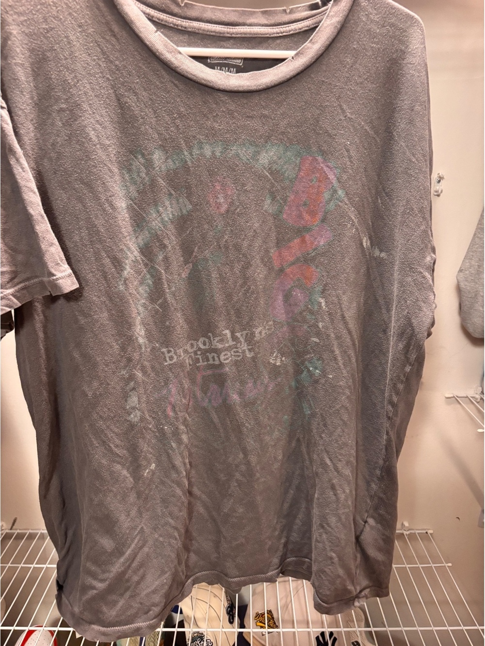 Vintage Budweiser Brooklyn's Finest Graphic T-Shirt Medium